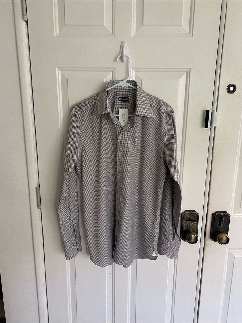Tom Ford Mini Gingham Day Shirt